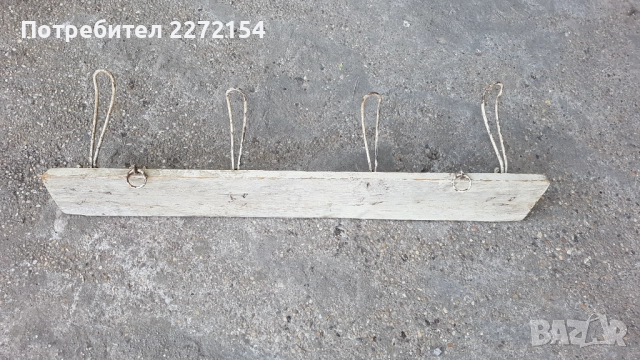 Старинна закачалка , снимка 2 - Антикварни и старинни предмети - 51694070