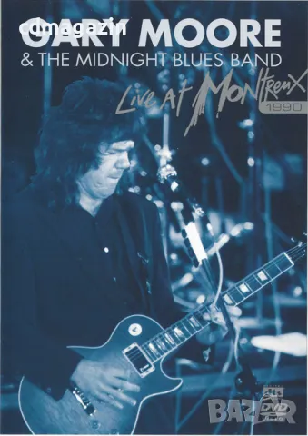 DVD Gary Moore & The Midnight Blues Band ‎– Live At Montreux 1990
