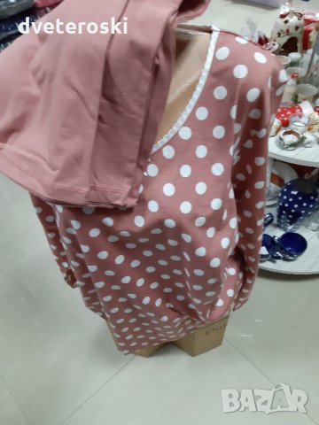 Дамска пижама с дълъг ръкав 2ХЛ , снимка 4 - Пижами - 20760903