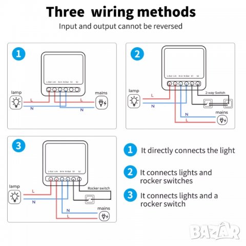 Tuya/Smart Life Алармен к-т: Сирена 110db/220V+mini-switch (+сензор*), снимка 12 - Други - 40159989