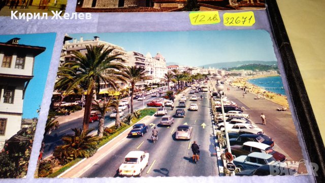 ЛОТ ЧЕТИРИ СТАРИ ПОЩЕНСКИ КАРТИЧКИ БЪЛГАРИЯ ФРАНЦИЯ ИТАЛИЯ ТЕМА СГРАДИ ЗАБЕЛЕЖИТЕЛНОСТИ КУРОРТ 32671, снимка 2 - Филателия - 38684698