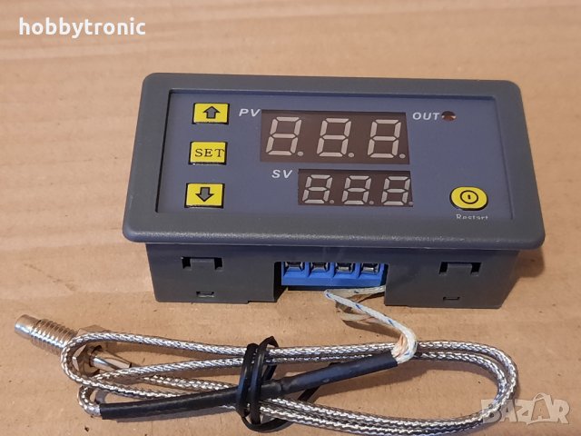 Цифров терморегулатор -60..+500°C 12V