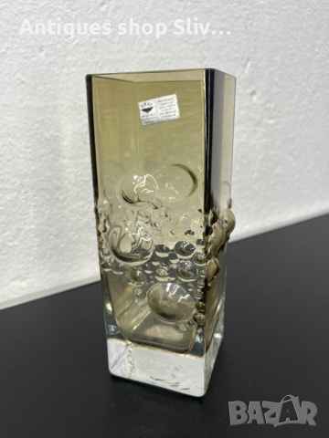 Немска кристална ваза - Gral. №5141, снимка 2 - Колекции - 44629996