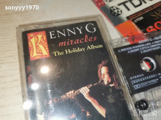 KENNY G-ORIGINAL TAPE 2509261550H2E8R, снимка 6 - Аудио касети - 56224417