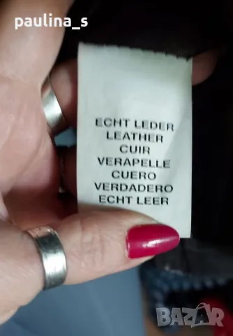 Два броя / Унисекс яке "Вright" и "Heine" от естествен набук и кожа, снимка 10 - Якета - 17265403