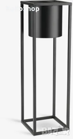 Саксия на стойка-15х15х50 см./кашпа на стойка, снимка 2 - Саксии и кашпи - 49871643