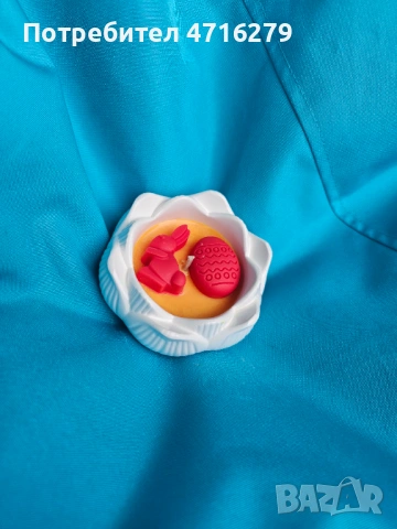 Ароматни свещи от соев восък с великденска декорация