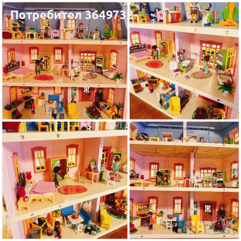 Playmobil Романтична къща за кукли 5303 - Плеймобил, обзаведена, 6 стаи, снимка 2 - Конструктори - 39756748