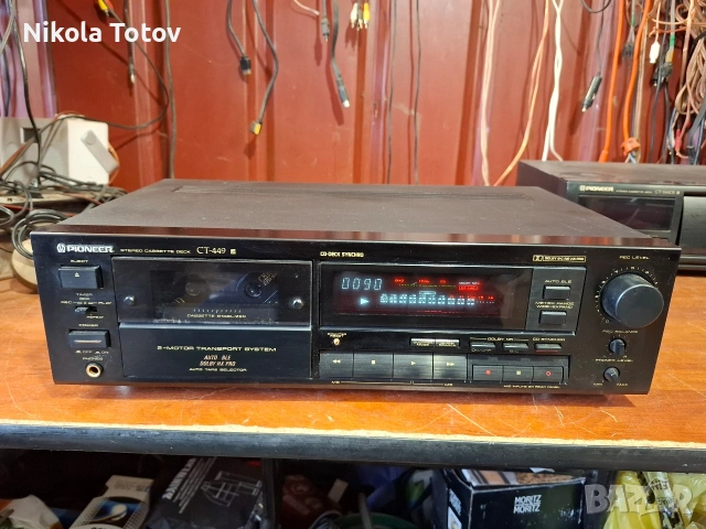 Продава се двуглав дек Pioneer CT-449. 