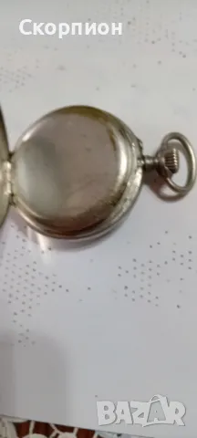 Швейцарски джобен СРЕБЪРЕН часовник - Класика в жанра - Рядък, снимка 5 - Джобни - 48925860