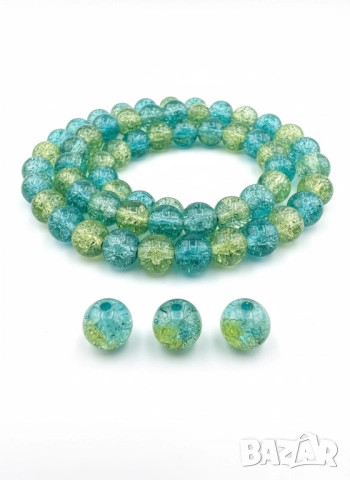 Стъклени Мъниста за Бижута 10мм 8мм 6 мм 4мм J286