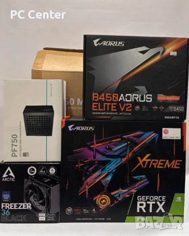 Геймърски компютър AMD Ryzen 7 5800X, RTX 3080 10GB, 16GB ram, снимка 8 - Геймърски - 52909782