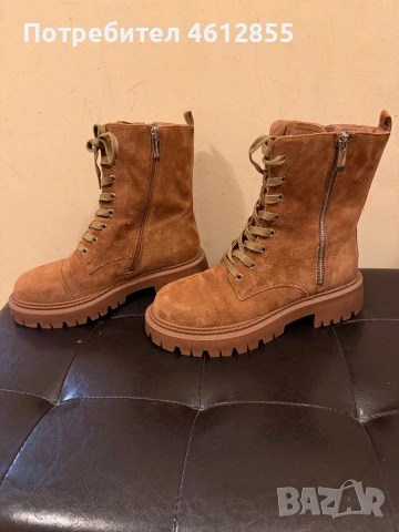 Дамски обувки боти Pierre Cardin чисто нови