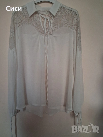 Дамска риза с дантела 