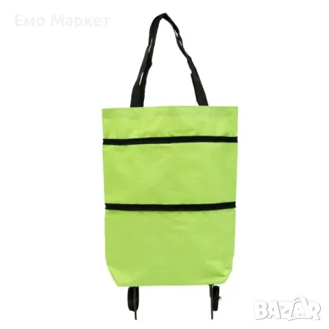 Мултифункционална сгъваема пазарска чанта с механизъм на колела, снимка 7 - Други стоки за дома - 49094545