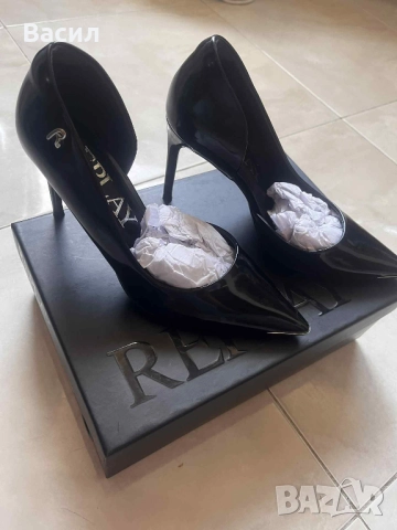 Дамски обувки, токчета , Replay Martine Caracas , номер 37 и 38, снимка 3 - Маратонки - 51618745