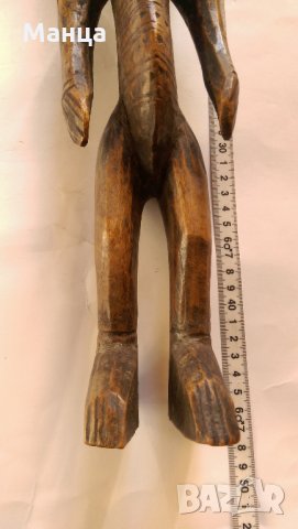 Африканска статуетка Марка от Мали, снимка 6 - Антикварни и старинни предмети - 31637841