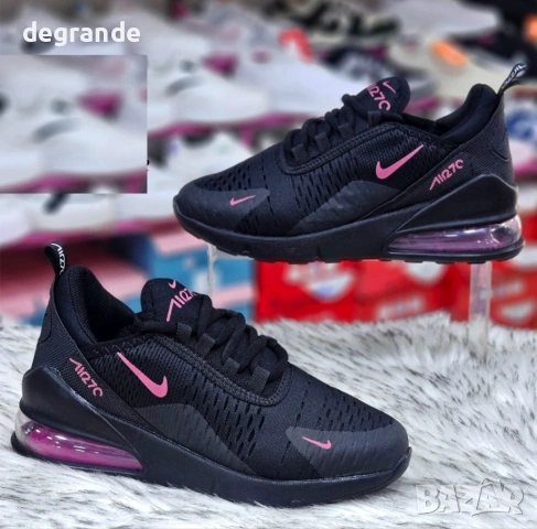 🎀Nike Air Max 270 Цвят Черно и Розово  36 37 38 39 40