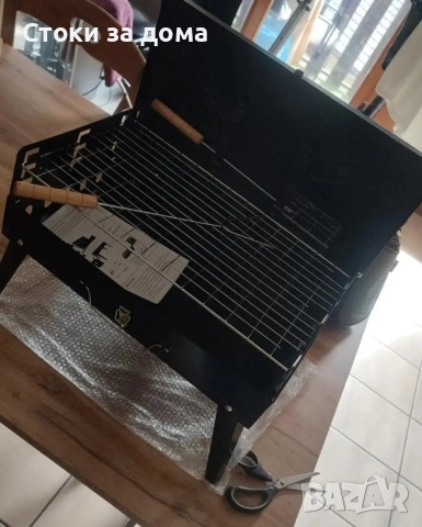 Сгъваема преносима скара, снимка 3 - Скари - 52971942