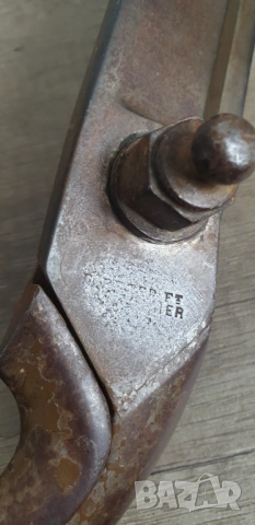 Големи шивашки ножици от началото на 20-ти век, снимка 10 - Антикварни и старинни предмети - 54008426