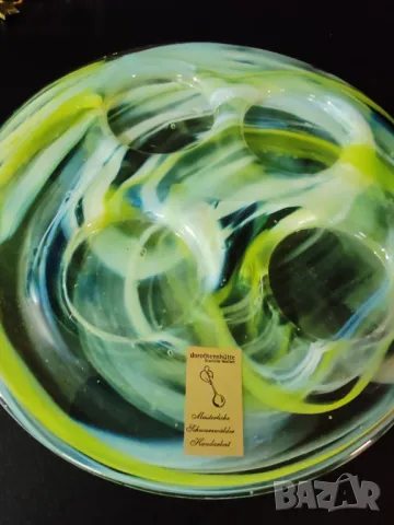 Dorotheenhütte Wolfach- Ръчно изработен " може би свещник", снимка 9 - Декорация за дома - 48826925