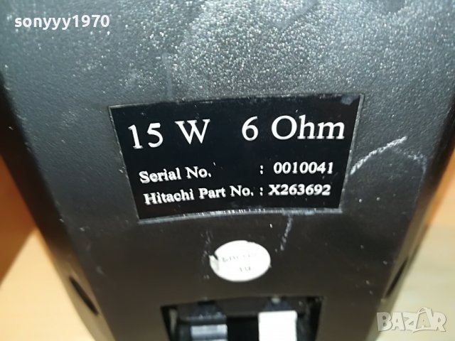 HITACHI 2БР ТОНКОЛОНИ-ВНОС АНГЛИЯ 1809221137L, снимка 10 - Тонколони - 38036982