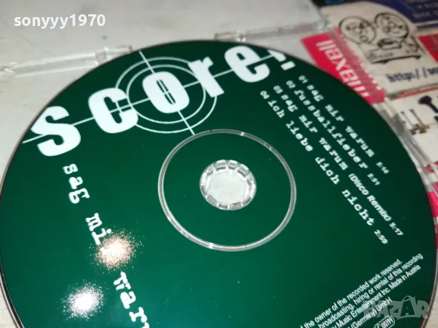 SCORE CD-ВНОС GERMANY 2105251142, снимка 8 - CD дискове - 50372897
