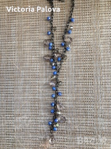 Красиво нежно колие,USA, снимка 6 - Колиета, медальони, синджири - 29893787