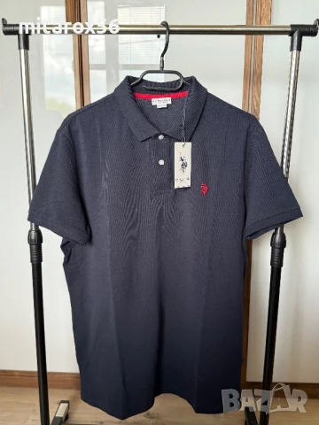 Тениска U.S. Polo Assn. (ОРИГИНАЛНА), снимка 5 - Тениски - 50665987