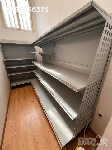 Професионални немски стелажи от Кауфланд, безболтово сглобяване., снимка 3 - Стелажи и щандове - 54090952