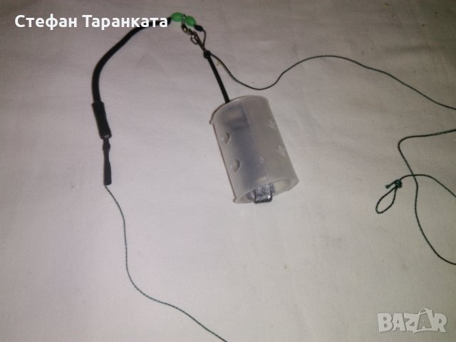 422 напълно готов монтаж на 20 грамова фидер  хранилка, снимка 1