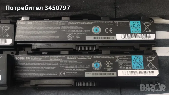 Батерии за лаптопи Toshiba, снимка 2 - Батерии за лаптопи - 55968369