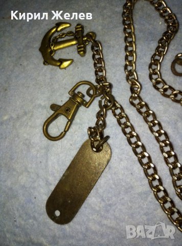 ЗДРАВ СТОМАНЕН КЮСТЕК за ДЖОБЕН ЧАСОВНИК или КЛЮЧОДЪРЖАТЕЛ ВЕРИЖКА СИНДЖИРЧЕ за КОЛАН 31251, снимка 8 - Колиета, медальони, синджири - 42082336