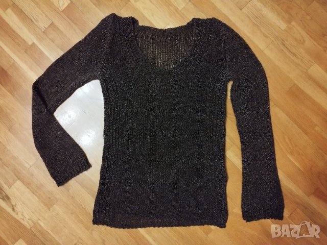 Фин пуловер, тъмен шоколад, снимка 3 - Блузи с дълъг ръкав и пуловери - 42847573