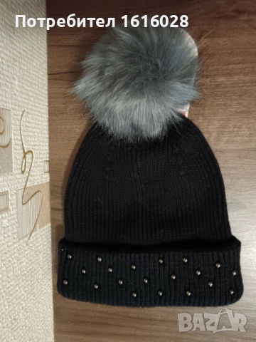 Топла мека шапка., снимка 4 - Шапки, шалове и ръкавици - 52352153