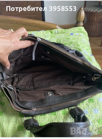 Дамска чанта оригинална Зара Zara естествена кожа , снимка 8 - Чанти - 52323121