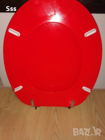 Червен капак за тоалетна чиния , снимка 8 - Други - 52886872