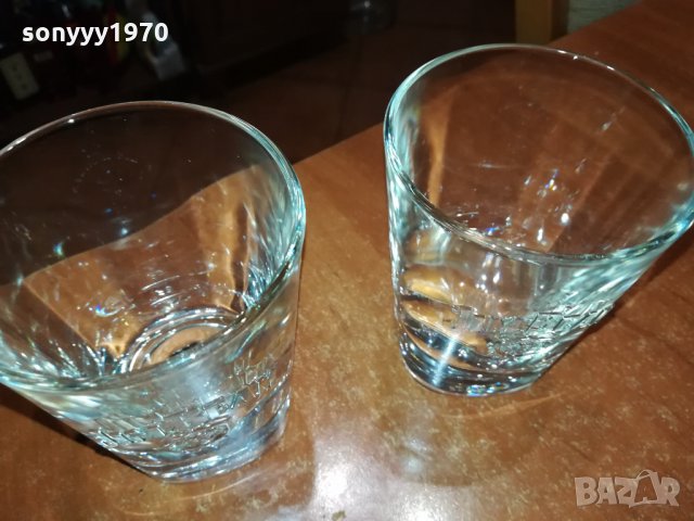JIM BEAM-МАСИВНИ ТЕЖКИ 2БР ЧАШИ ЗА УИСКИ 2911212255, снимка 17 - Колекции - 34972062
