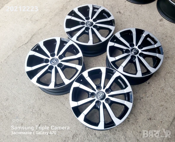 4 броя алуминиеви джанти за Toyota Corolla, Corolla-Hybrid, Avensis, Auris,Verso, Corolla Verso 16, снимка 5 - Гуми и джанти - 51050422