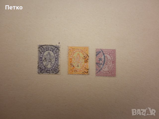 Пощенски марки   България  1882 и 1886 г, снимка 3 - Филателия - 42624499