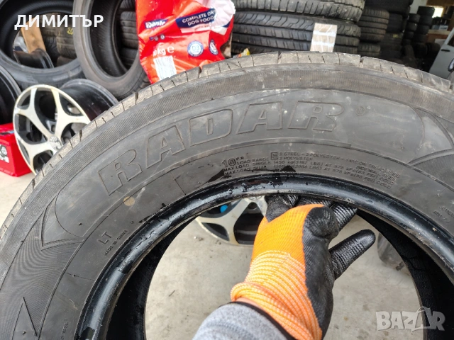 2бр.всесезонни гуми RADAR 235 65 16C DOT24 цена за брой, снимка 4 - Гуми и джанти - 54057134