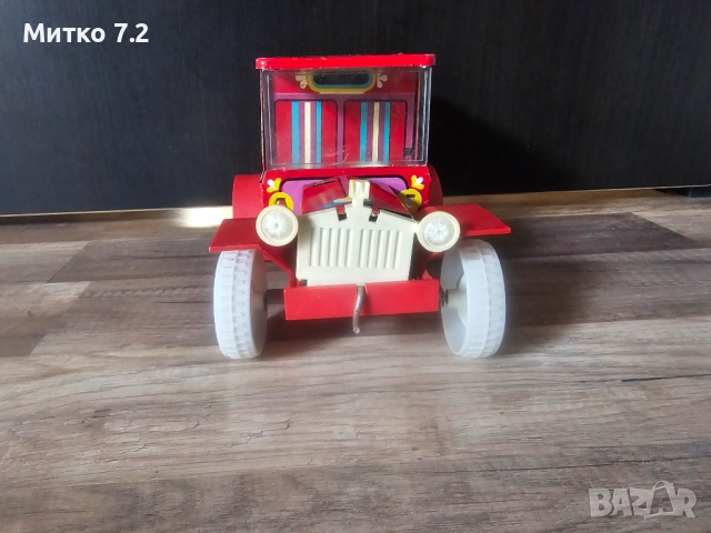 Стара ламаринена  играчка, снимка 4 - Колекции - 52334107