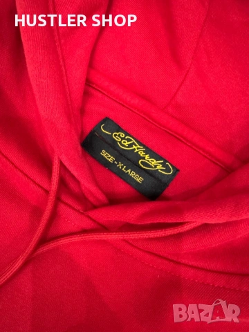 Мъжки суитшърт ED HARDY. Размер XL, снимка 5 - Спортни дрехи, екипи - 54305028