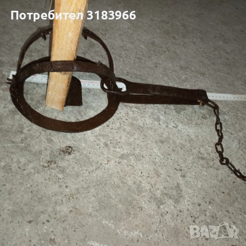 голям капан работещ, снимка 11 - Антикварни и старинни предмети - 54306440
