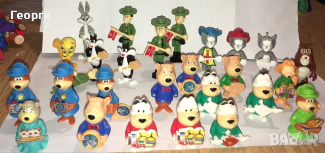 Продавам отделни фигурки на Kinder Surprise за попълване на колекции от Италия.(90-те), снимка 4 - Фигурки - 52663348