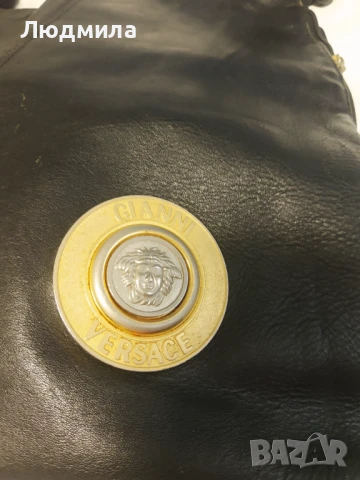 Чанта,фирма,"VERSACE",естествена кожа,оригинал.ДНЕС 1200лв