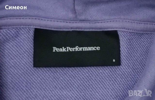 Peak Performance Original Army Hoodie оригинално горнище S памучен, снимка 3 - Спортни дрехи, екипи - 39371089