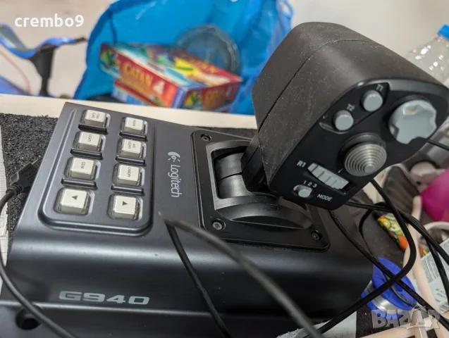 Logitech G940 Flight System HOTAS контролер, снимка 2 - Джойстици и геймпадове - 56505660