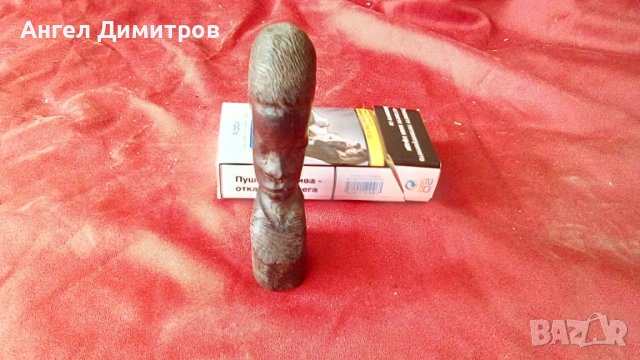Страхотна дървена статуетка , снимка 1