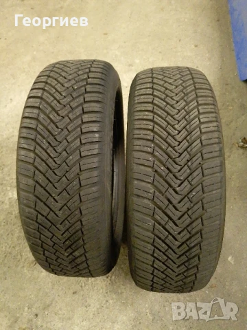 всесезонни гуми 2 броя 185 60 15 цола Континентал , снимка 1